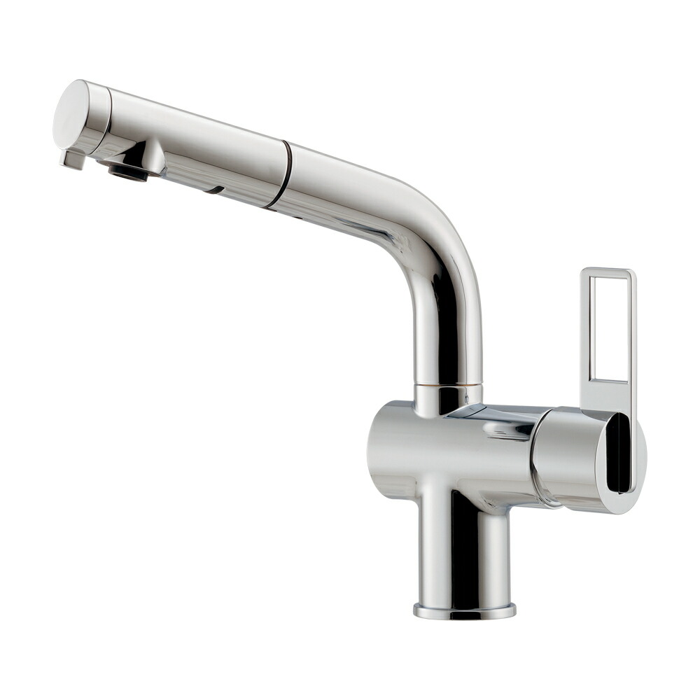 楽天市場】KAKUDAI(カクダイ)CORDIAシングルレバー引出し混合栓184