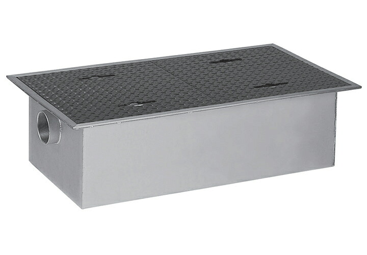 GTS-31PL 鉄蓋（受座あり）　 前澤化成工業　 SUS製グリーストラップ　 パイプ流入埋設超浅型　 （注4週）