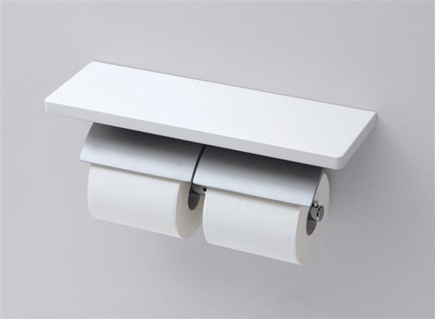 TOTO YH63B ＃MS 棚付き二連紙巻器 楽天市場】YH63B#MS TOTO 二連紙巻器 マットタイプ 芯棒可動