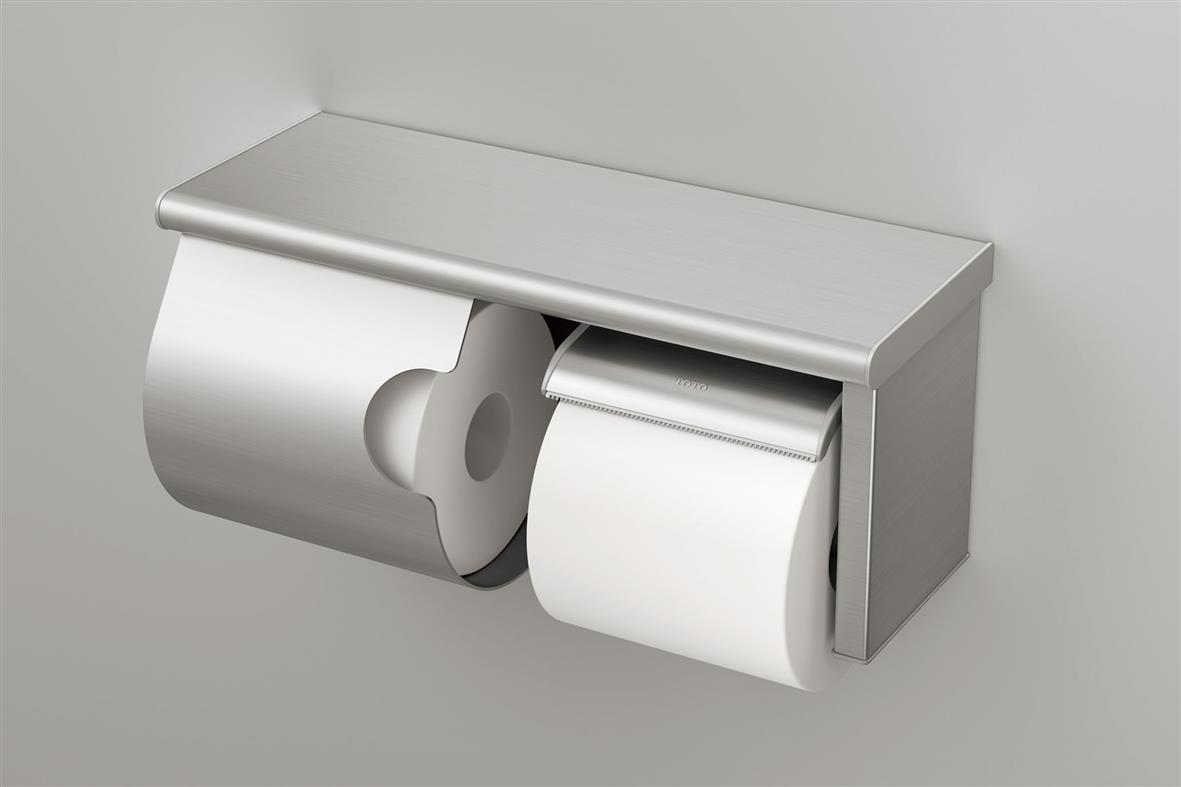 楽天市場】TOTO YH191R/L 丈夫なステンレス製スペア付紙巻器（棚付