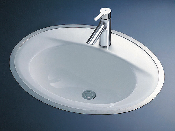 K2490【楕円形】洗面器 シングルレバー 楽天市場】L525RCU + TLS01302JA TOTO カウンター式楕円形