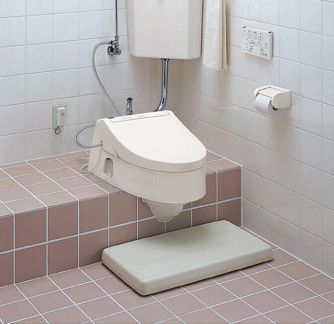 CS501 <br>ＴＯＴＯ <br>スワレット（和風改造用床置便器） <br>ロータンク用
