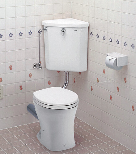 CS140P TOTO 組み合わせ便器 隅付形便器(壁排水)|アクアshop