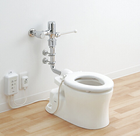CS300B + TV560Q　 TOTO　 幼児用腰掛式大便器セット （3-5歳児向け）
