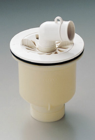 TOTO 洗濯機パン用横引きトラップ PJ2008NW PJ2008NW TOTO洗濯機パン用排水トラップ ABS製横引き - 住設の専門