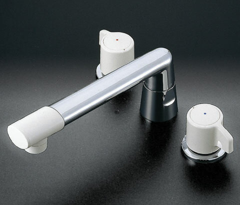 楽天市場】LIXIL・INAX 2ハンドルバス水栓 BF-7093C 【乾式工法用