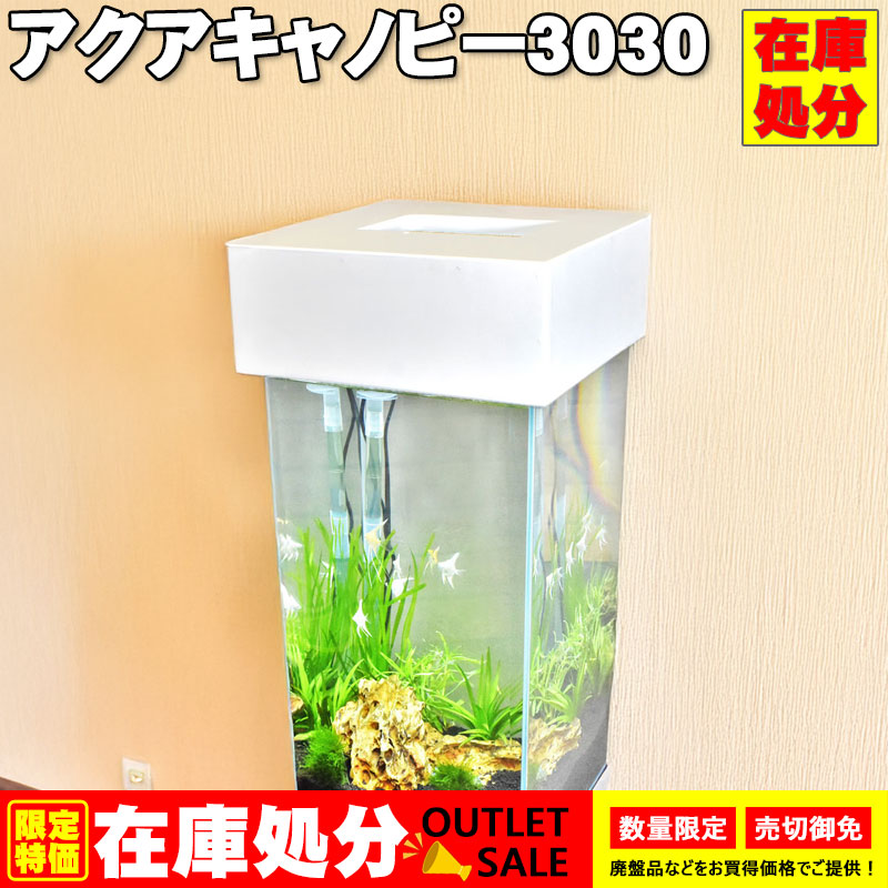 楽天市場】水槽台 30cm キャビネット【30×30×70cm】アクアシステム