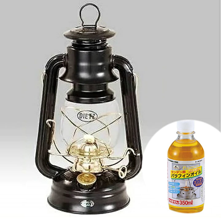 機会ツ御宮 Dietz Original 76 オイルカラー提灯 オイル ランタン 光 黒いこと ゴールド刈り込み マスタスタッグのランタン用法 パラフィン油オイルの一組 並行インポート高位 Daemlu Cl