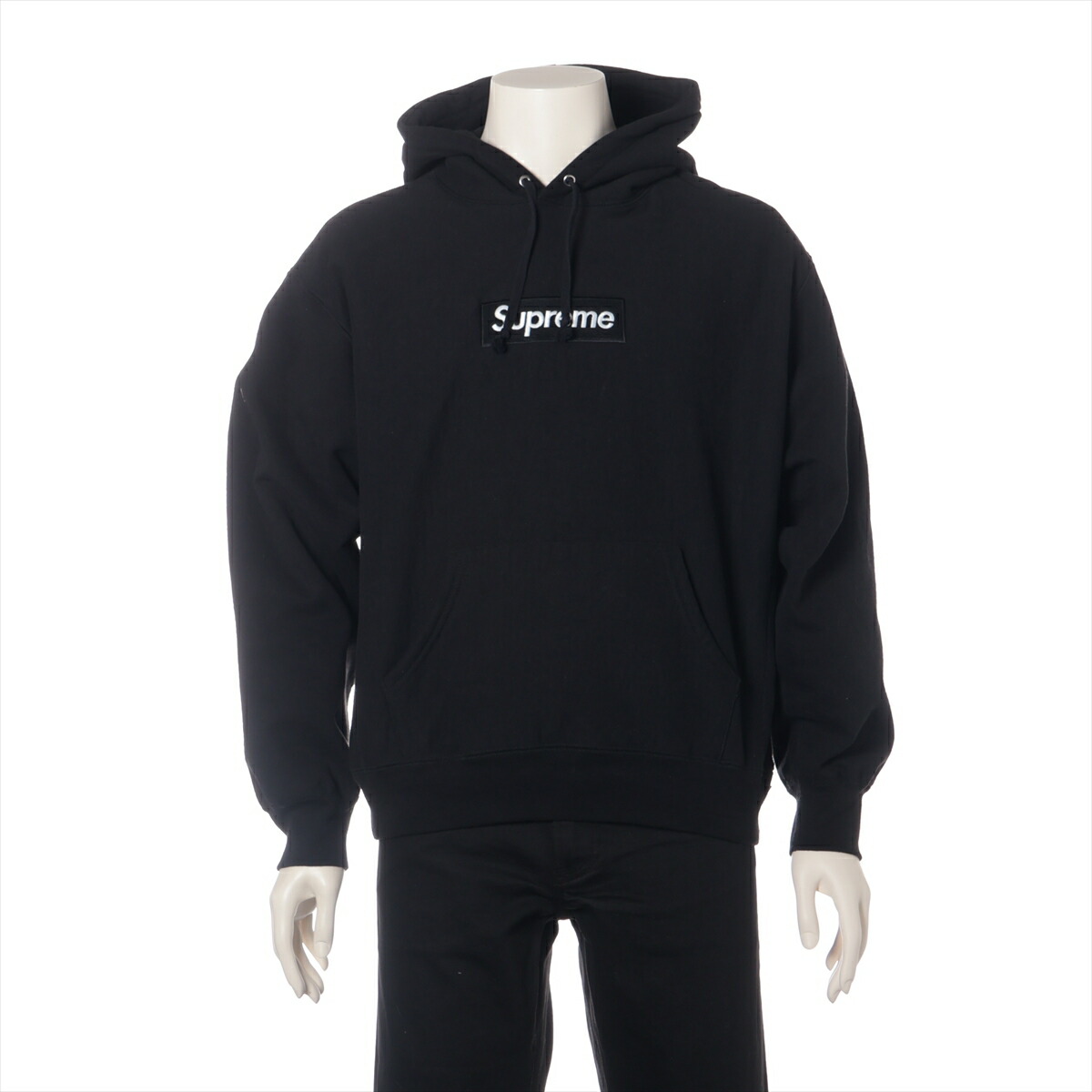 楽天市場】16AW SUPREME Box Logo Hoodie (BLACK) L