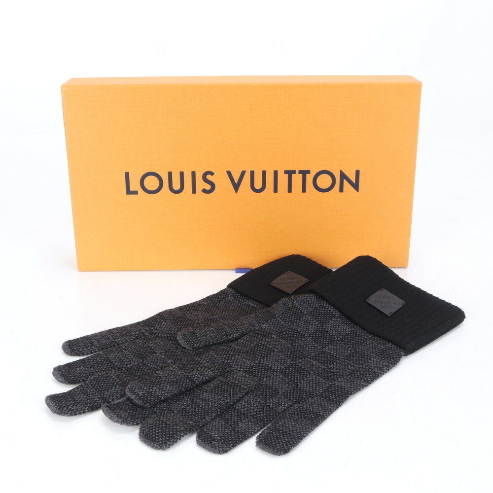 楽天市場】LOUIS VUITTON ルイヴィトンメンズ手袋 LVロゴ