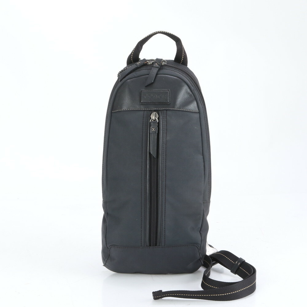 極美品　コーチ　ボディバッグ　スリングバッグ　ワンショルダー　ネイビー　レザー 楽天市場】【バッグ】COACH コーチ ヴァリック ナイロン