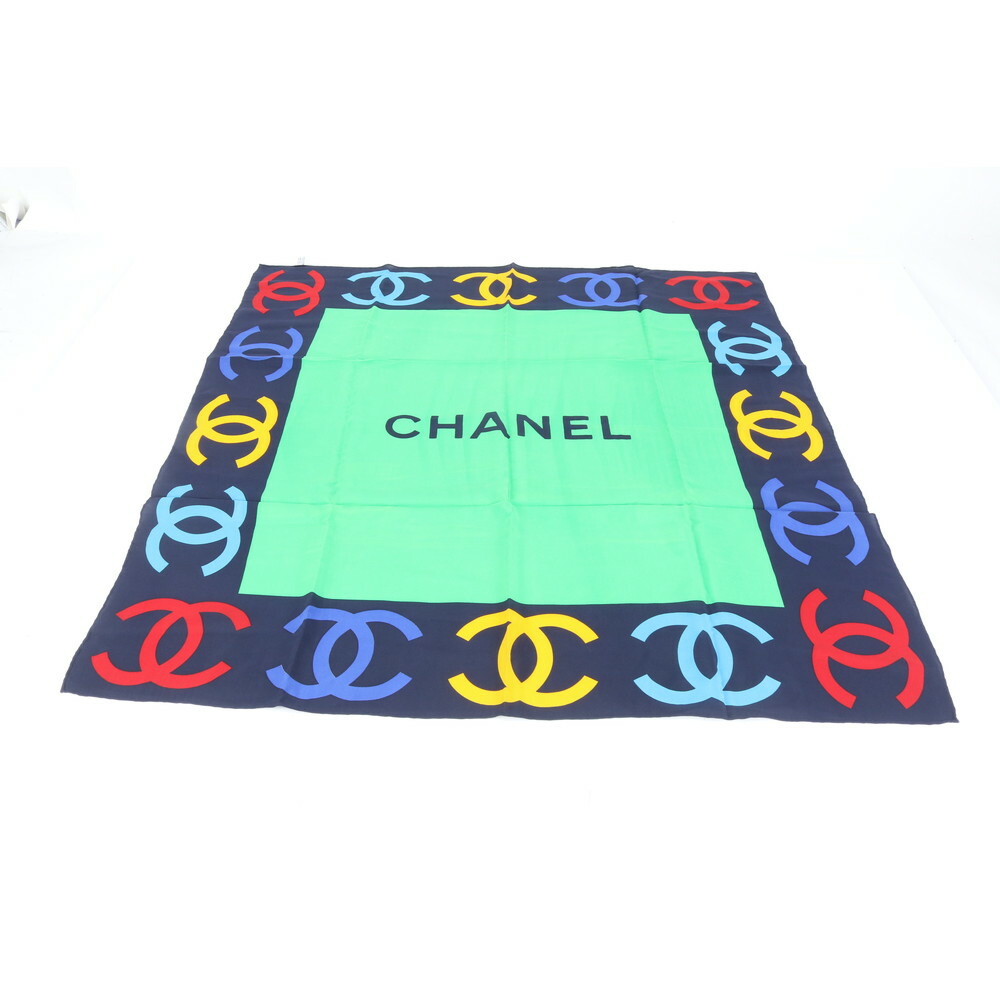 楽天市場】CHANEL シャネル ストール スカーフ ウール70% シルク