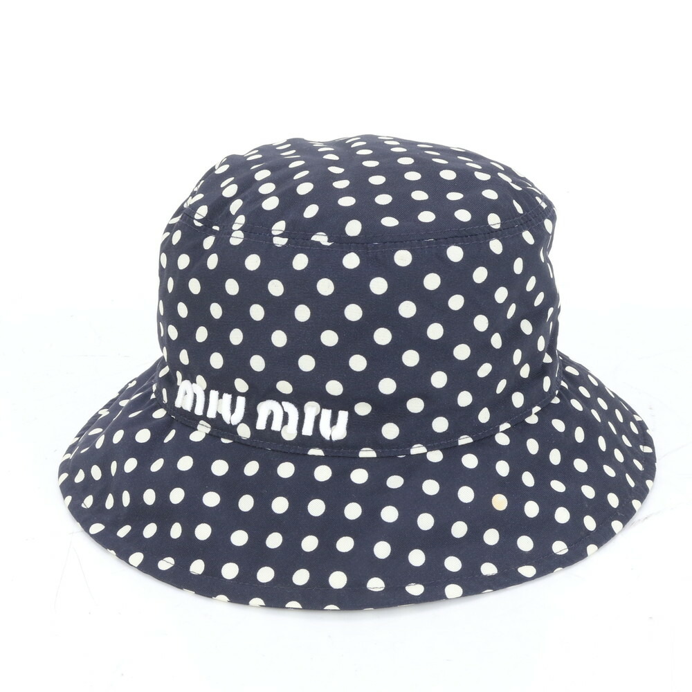miumiu ドリル バケットハット M Amazon | [ミュウミュウ] 帽子 ドリル バケットハット バケハ