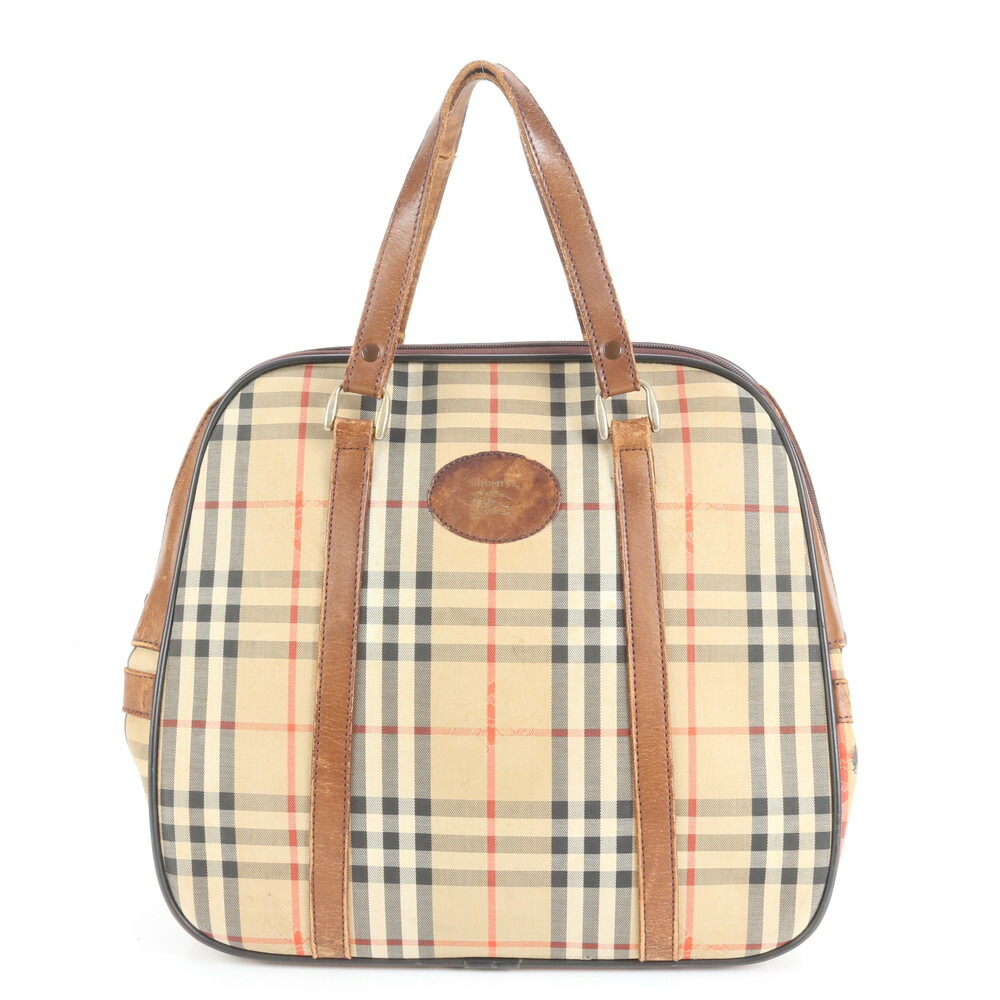 Burberry バーバリー オールレザー ボストンバッグ 2way ブラウン 楽天市場】バーバリー BURBERRY ボストンバッグ ブラウン メンズ