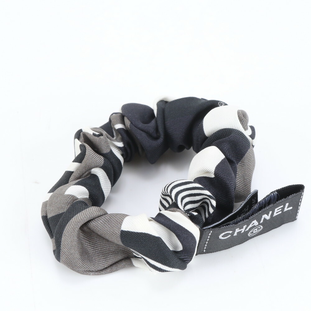 楽天市場】CHANEL【シャネル】シュシュ ヘアアクセサリー ブラック