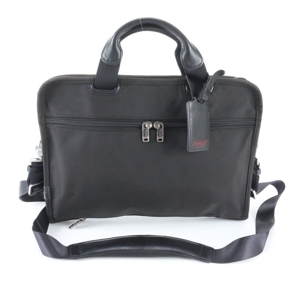 極美品 TUMI トゥミ トレーサー下げ札付 26101D4 2WAY 商行為 御徒面子 曲がった掛け 通い 肩先 なめし革 A4 メンズ WWM ED6-2