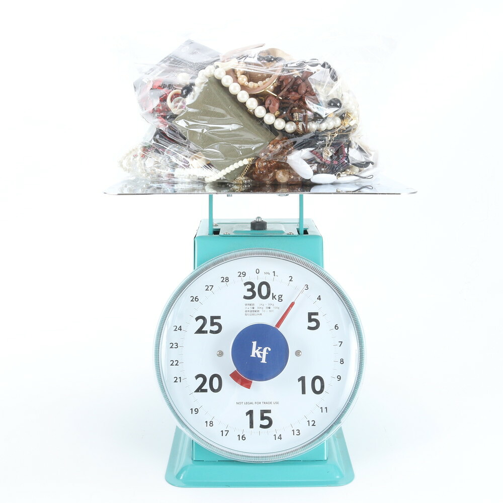 まとめ 約3kg ヘア アクセサリー リング ブレスレット シュシュ ネックレス 金属 パール WBM ED16-7｜ブランドラコル 17,243円