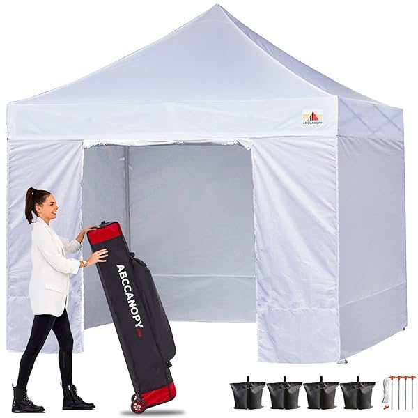 タープテント 3mx3m 2.5mx2.5m 横幕4枚(サイドシート3枚 ドアシート1枚付き) 大型テント 6-8人用 タープ テント 日除け タープ 遮光 遮熱 ワンタッチテント てんと テントタープ 3段階調節 丈夫 スチールフレーム 防災 テン|ARストア 店