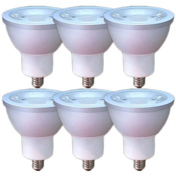 【貨物輸送無料】LEDハロゲン白熱電球 EZ10口金 12V COB6W JR50つづき物 LED注目の的 30度 ハロゲン形50W～60W好いかげんに 密閉手道具相応う (白熱電球色好いかげんに(2700K), 本体銀 6W 30度 EZ10口金(6個))
