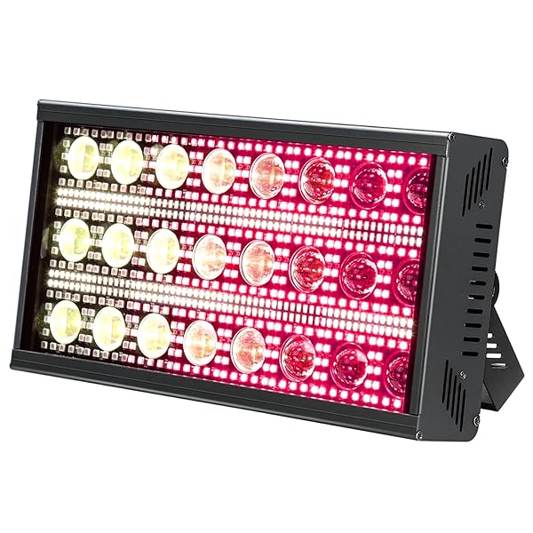 LF2405 300W マトリックスビームストロボ成り行きともし火、上演ともし火、スーパーブライト大型閃光電球上演照明装置、DMX DJ閃光電球ともし火（寄り合い、野球クラブ、ディスコティック、クリスマスなど用），1S