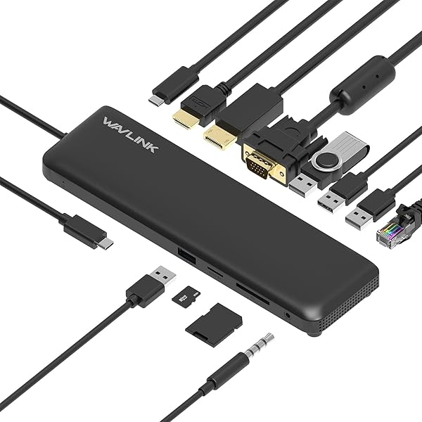 【送料無料】USB-C ドッキングステーション 12-in-1ハブ 4K HDMI プルディスプレイType-Cアダプター|ARストア 店