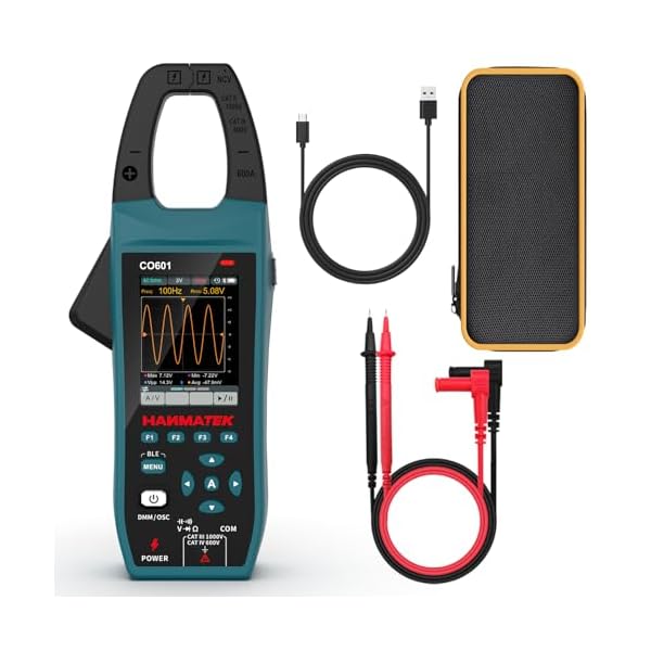 【貨物輸送無料】CO601 ハンドヘルド デジタル クランプ 陰極線オシロスコープ 5.0MSa/s 高正確性サンプリン