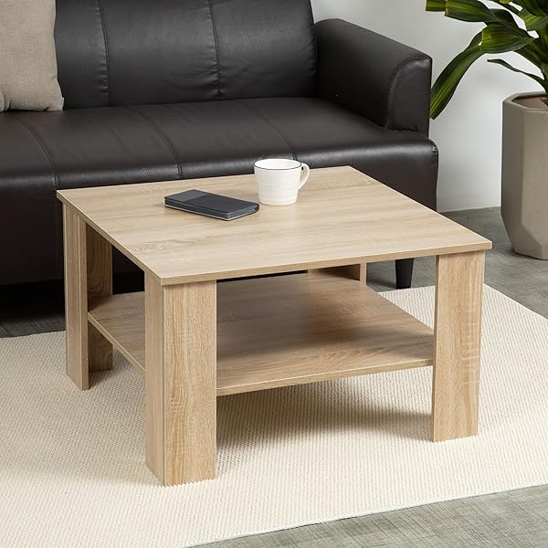 【送料無料】ローテーブル 木製 68*68*41cm リビングテーブル センターテーブル ちゃぶ台 座卓｜ARストア　店