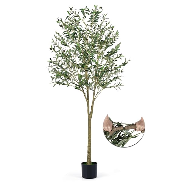 【送料無料】観葉植物 フェイクグリーン オリーブの木 フェイク 植物 大型 人工観葉植物 造|ARストア 店