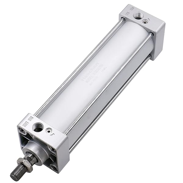 【貨物輸送無料】空気圧エア湖円柱SC 63-200 PT 3/8ボア 63 粍、打つこと200 粍 スクリューピスト
