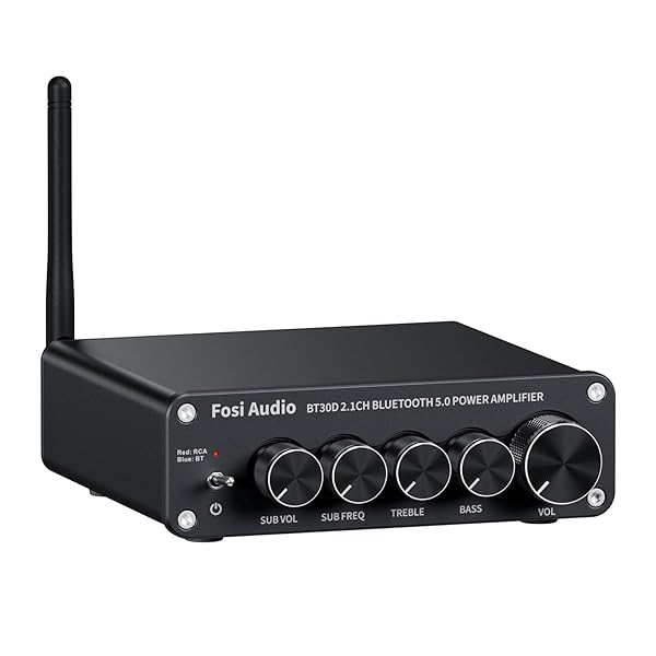 【貨物輸送無料】BT30D Bluetooth5.0アンプリファイアー 力強さアンプリファイアー 音声アンプリファイアー SUB音の大きさ/周波数合わせる 高性能TPA