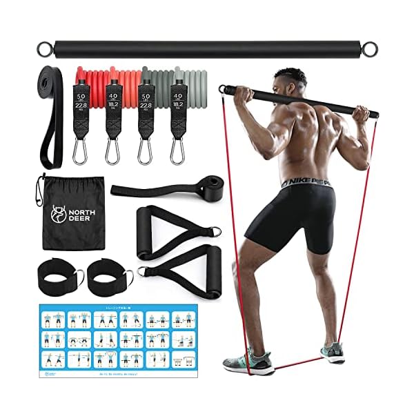 楽天市場】【送料無料】Northdeerトレーニングチューブ 筋トレチューブ