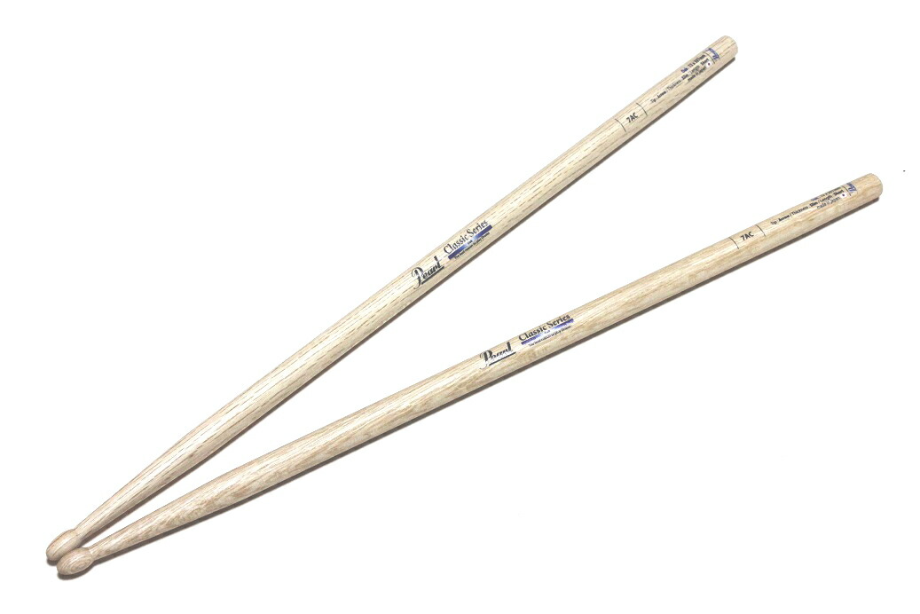 楽天市場】Pearl 7HC DRUM STICKS パール ドラムスティック 細くて軽い 