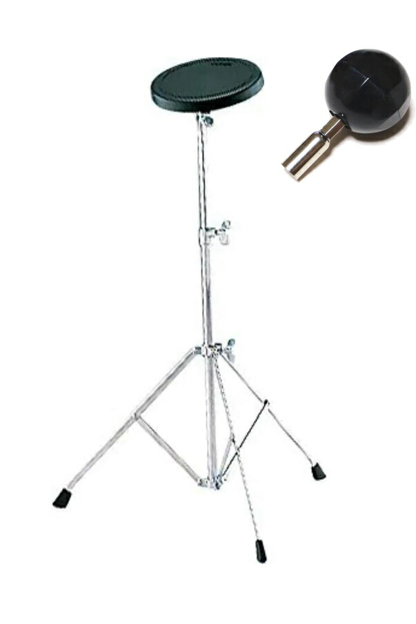 Pearl パール ドラム練習パッド ウレタン製 スタンド付き Pearl パール ドラム練習パッド TP-6NU Practice Pad ウレタン