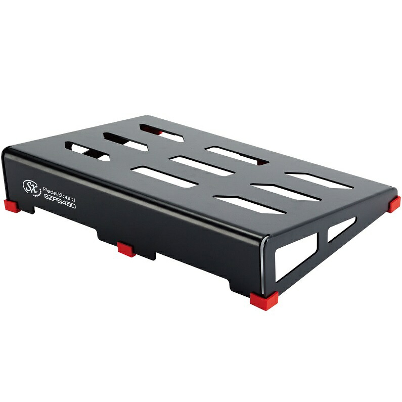 SX Guitars　 SZPB450BK すのこ型　 エフェクターボード　 ソフトケース付き