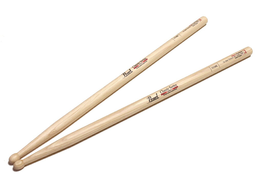 楽天市場】Pearl 121HC DRUM STICKS パール ドラム スティック 日野元彦モデル JAZZドラマーにおすすめ！ : アラバスタ  ミュージック