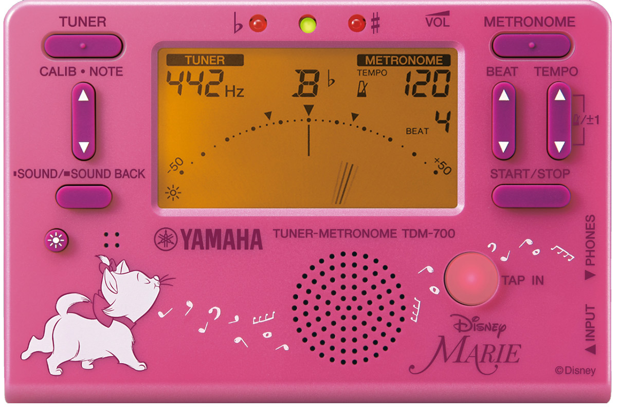 トリプロ ターコイズ ＧＴ TDM-700DMRE ディズニー ・マリー チューナー\u0026メトロノーム 通販 