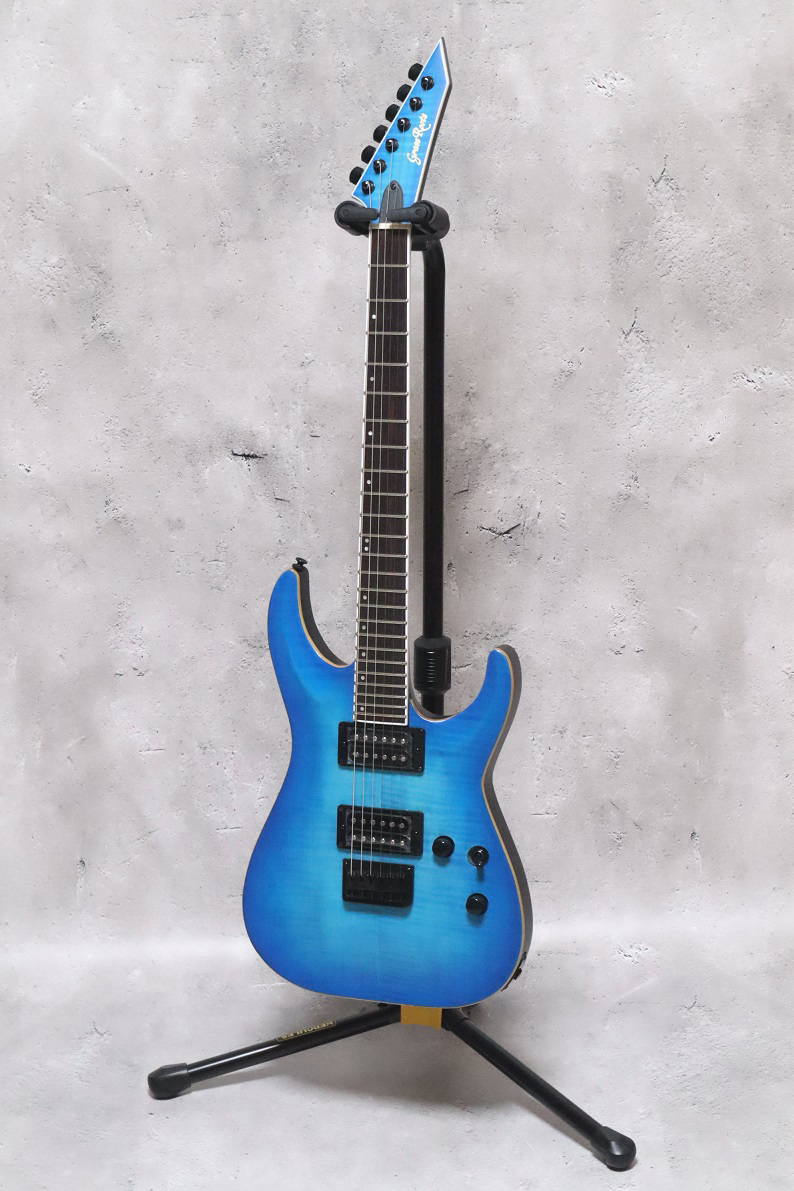 Grass Roots G-HORIZON-FX See Thru Blue Sunburst Satin　 グラスルーツ　 ホライゾン　 エレキギター