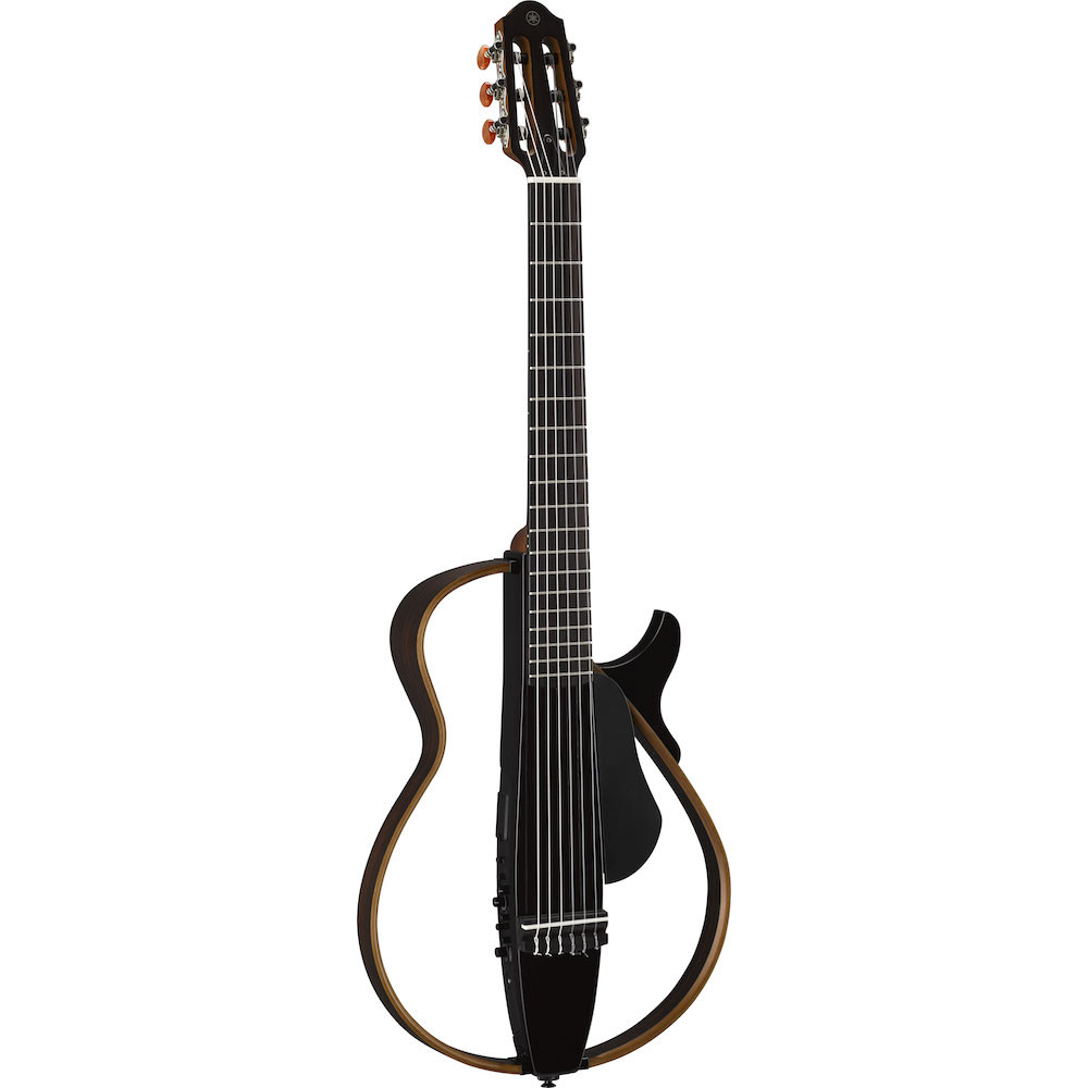 YAMAHA SLG200N TBL サイレントギター ヤマハ クラシックギター トランスルーセントブラック 仕様 細めのネック形状