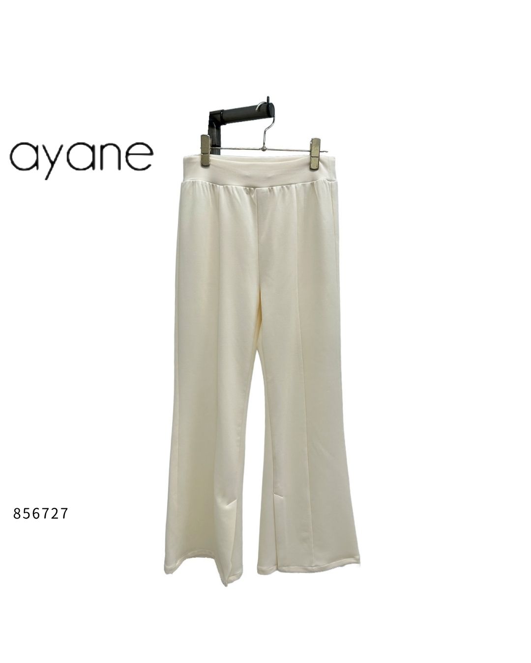 ayane( アヤン ) 【 856727 】ポリエステルポンチフレアパンツ 雅びやか 今めかしい フォーマル 時節受け答え 分かりやすい 今めかしい 今めかしい 雅びやか 流行り ミドルエイジ 流行り物 観念引きあげる 好いたらしい デイリーお召しもの オフィスカジュ