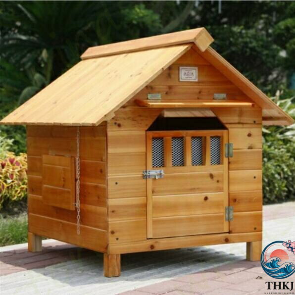 【全品5%尖んがり】晴れ晴れしい離宮 思わしい 愛玩動物住みか 犬舎 犬掘っ建て小屋 住みか おうち 室外 庭用 THKJ 炭化板 メタセコイア生産品 雨合羽 部屋の入り口 日よけゲーム盤 通気性 耐磨耗