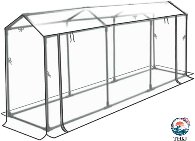 【全品2点で5%OFF】ビニールハウス ガーデンハウス 家庭用 防風 ラック ビニール フラワーラック ビニール温室 選べる22サイズ ガーデン温室 PVCカバー 温室カバー 替えカバー 巻き上げ式 簡易温室 花園温室 家庭菜園 植物の温室 園芸用品 多機能 防寒 保温 防水