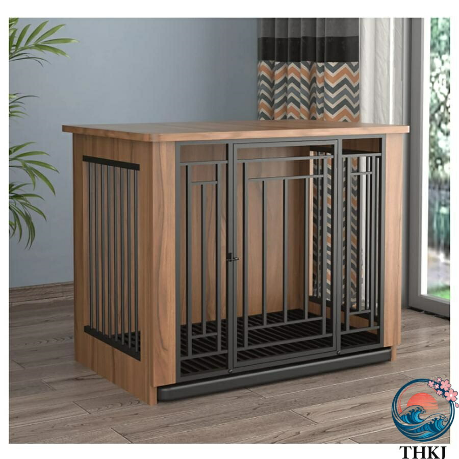 【全品2点で5%OFF】犬の小屋屋外 移動便利 木製 ドッグハウス トレー付き さびない 頑丈 犬小屋 大型 犬用 ケージ 組み立て簡単 犬小屋 木 室内外兼用/テラ