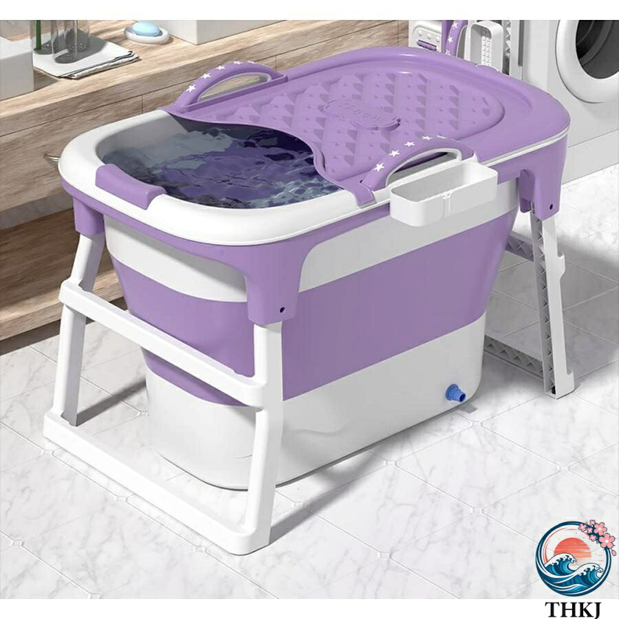 【全品5%尖んがり】折りたたみ 2階建てバスため桶 折り畳み式湯ぶね 持運び助けになる 風呂バケッツ身寄り用成年者 お風呂 浸漬式 THKJ SPA 成年者 小わっぱ 2階建てバス御部屋 身寄り用 湯ぶね