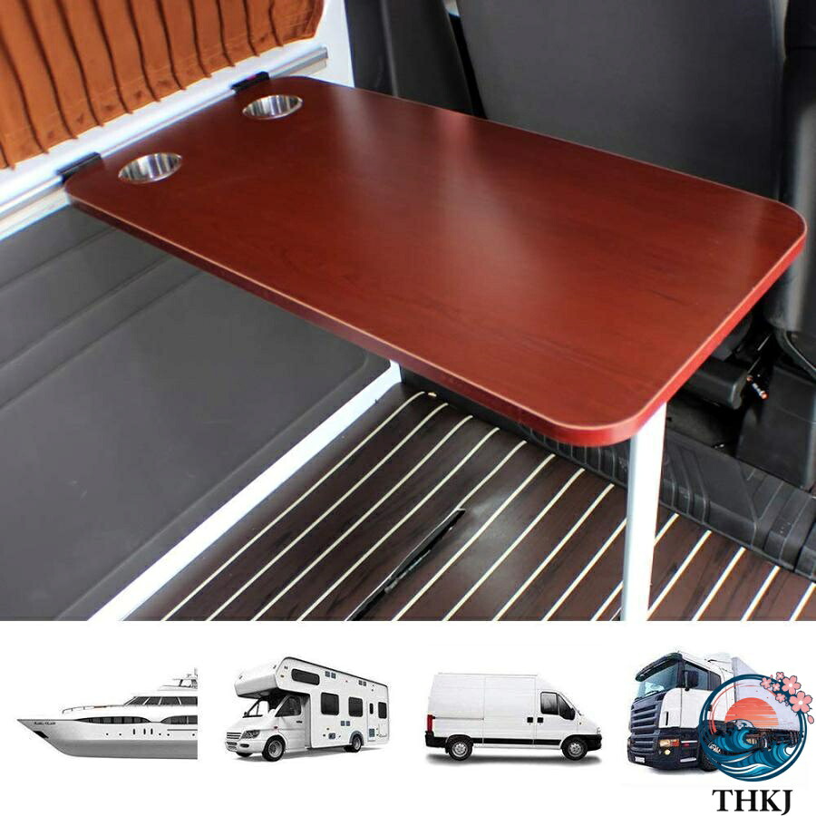 【全品5%尖んがり】Rv キャンピ ングカー 用のダイ ニングテ ーブル THKJ 2優勝杯拡張スロット付き添い人丸型RV早見表 野営鉄道車両 短艇 隊商 バン