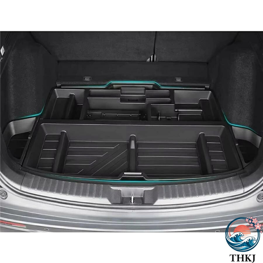 【全品2点で5%OFF】カーゴマット に適合する CRV 6代目 2025 2025 2025 ハイブリッド車用トランクマットオーガナイザーボックスカーゴトレイカバー防水パッ