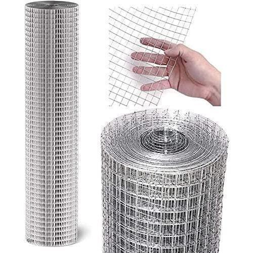 【全品2点で5%OFF】金網メッシュ 金網フェンス ワイヤー メッシュ 1x2m 1x6m 1x8m ステンレス鋼 溶接メッシュ 家禽フェンスメッシュ 産業用金網 金網ロール チキンワイヤ