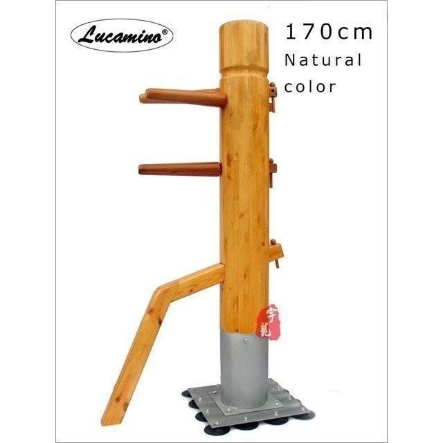 【全品2点で5%OFF】木人椿 詠春拳 ジークンドー 170cm ナチュラルカラー 新品