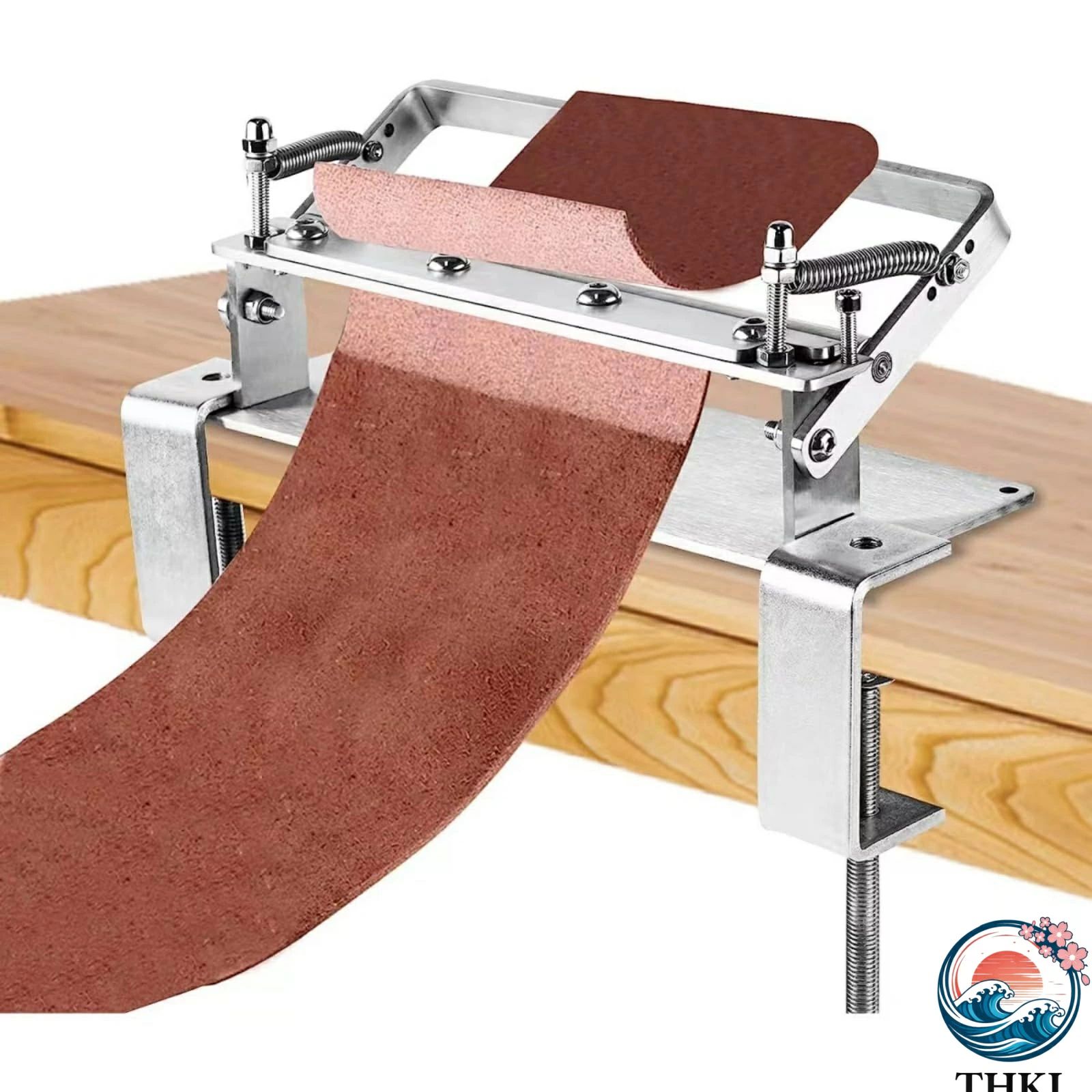 【全品2点で5%OFF】レザーピーラー 革削ぎ 手動革漉き機 革剥離機 革用具 レザークラフトツール 手動革皮むき機 革皮むき スプリッタースカイバーマシン DIY 革製品加工用 調整可能 替え刃 レザースカイビング レザースカイバー レザークラフト 工場 家庭用 (200mm)