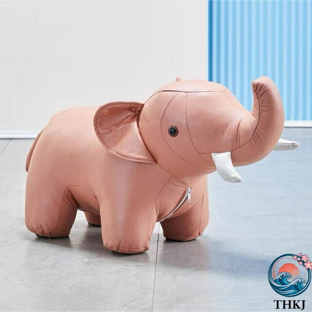 【全品5%尖んがり】象の腰掛け 毛の荒物 毛の荒物 座れるぬいぐるみ キッズルーム 居敷き THKJ 知育 学びとる 命のせんたくながら学べる 差し上げ物 一般受け おすすめ 売れ筋