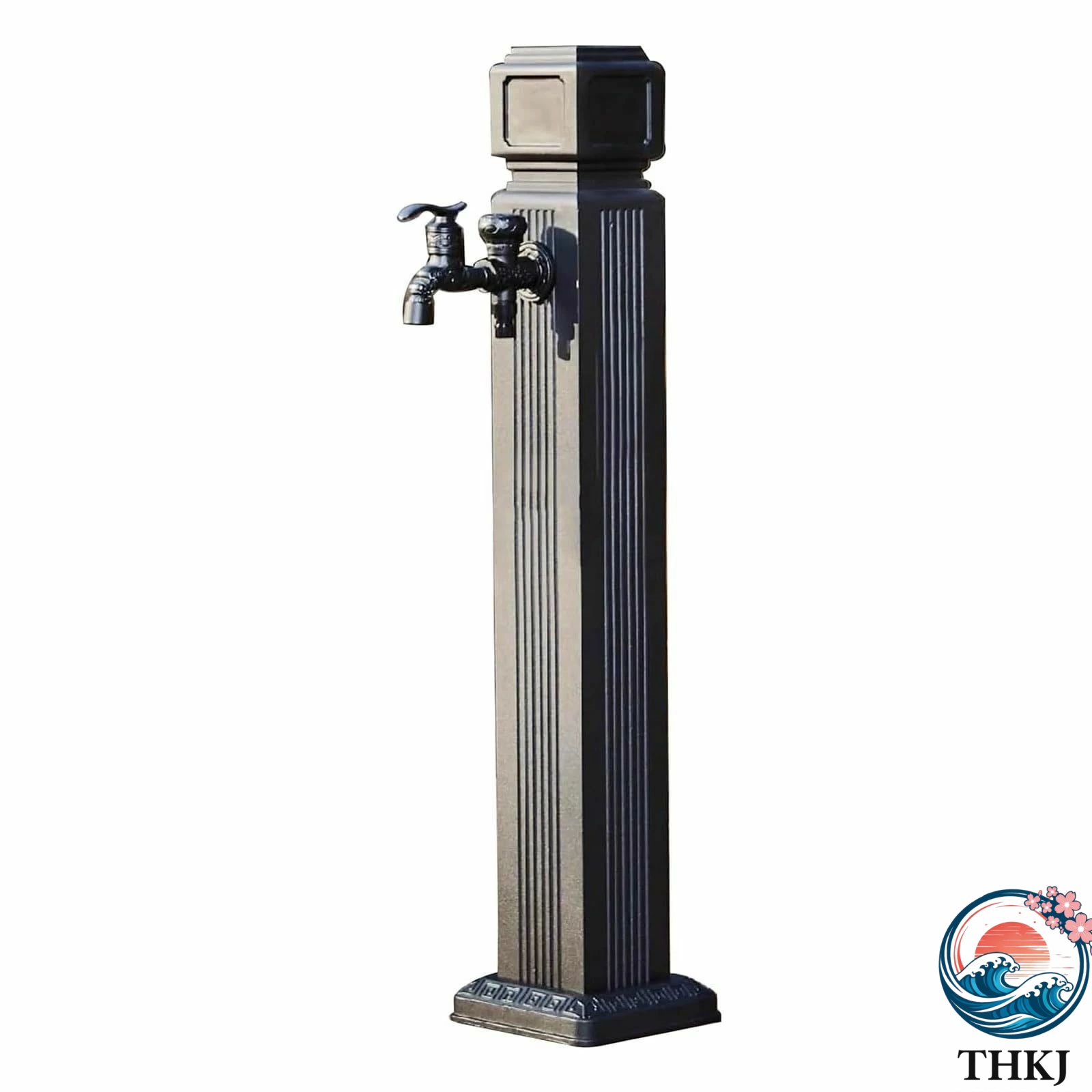 【全品5%ポイント】屋外 水栓柱 2口蛇口付き 立ち水栓 水栓柱パン 凍結防止 りっすいせん ガーデン水栓柱 立水栓 人気 おすすめ 使いやすい 人気|aragok